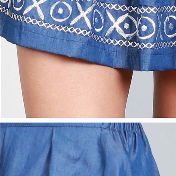 POL XO denim mini skirt - Picture 3 of 3